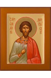 Икона Емилиан Доростольский Мученик писаная, арт ИР-0279