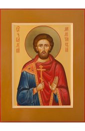 Икона Валерий Мелитинский писаная, арт ИР-0308