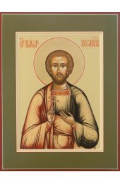 Икона Павел Кесарийский Мученик писаная, арт ИР-0386