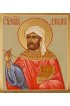 Икона Дамиан Аравийский бессребренник писаная, арт ИР-0468