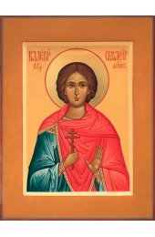 Икона Валерий Севастийский Мученик писаная, арт ИР-0524