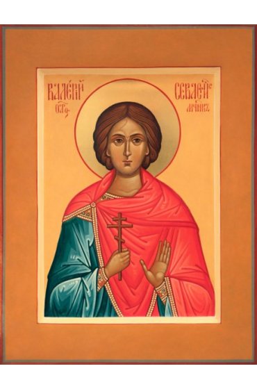 Икона Валерий Севастийский Мученик писаная, арт ИР-0524