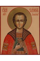 Икона Климент Алфанов Мученик писаная, арт ИР-0538