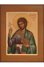 Икона Емилиан Доростольский Мученик писаная, арт ИР-0540