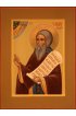 Икона Михаил Малеин преподобный писаная, арт ИР-0583