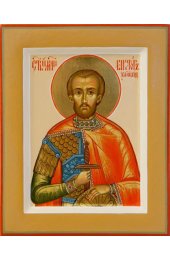 Икона Виктор Халкидонский Мученик писаная, арт ИР-0614