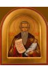 Икона Стилиан Пафлагонянин преподобный писаная, арт ИР-0645