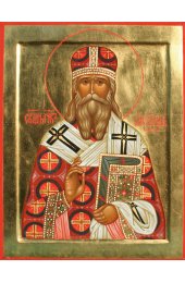 Икона Александр Трапицын Самарский писаная, арт ИР-0857