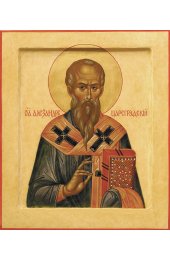 Икона Александр Цареградский писаная, арт ИР-0864