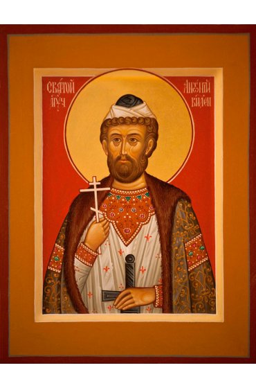 Икона Антоний Виленский писаная, арт ИР-0914