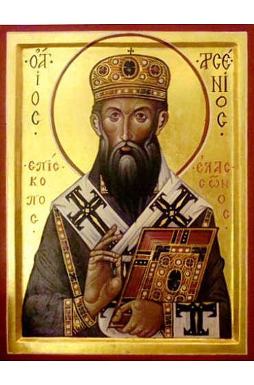 Икона Арсений Суздальский писаная, арт ИР-0940