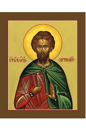 Икона Артемий Антиохийский писаная, арт ИР-0946