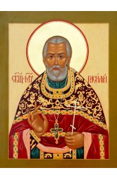 Икона Василий Смирнов писаная, арт ИР-0984