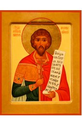 Икона Виктор Месукевийский Мученик писаная, арт ИР-0991