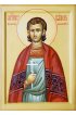 Икона Виктор Халкидонский Мученик писаная, арт ИР-0992