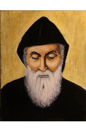 Икона Святой Шарбель писаная, арт ИР-1000