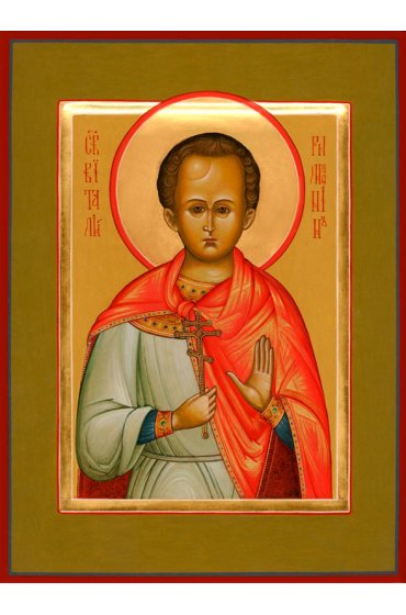Икона Виталий Римлянин писаная, арт ИР-1019