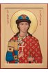Икона Глеб благоверный князь писаная, арт ИР-1032