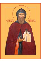 Икона Даниил Московский писаная, арт ИР-1044