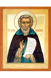 Икона Даниил Переяславский писаная, арт ИР-1049