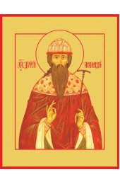 Икона Дионисий Радонежский писаная, арт ИР-1059