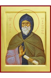 Икона Илия Муромец писаная, арт ИР-1076