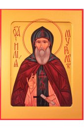 Икона Илия Муромец писаная, арт ИР-1077