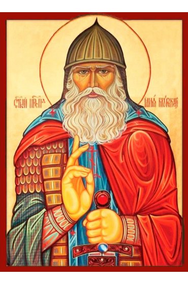 Икона Илия Муромец писаная, арт ИР-1079