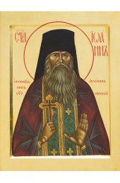 Икона Иоанн Святогорский писаная, арт ИР-1092