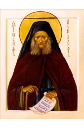 Икона Иосиф Исихаст писаная, арт ИР-1098