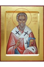 Икона Мирон Критский писаная, арт ИР-1132