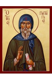 Икона Патапий Фивский писаная, арт ИР-1153