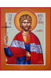 Икона Хрисанф Римский писаная, арт ИР-1233