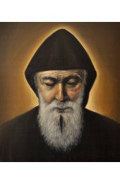 Икона Святой Шарбель писаная, арт ИР-1435
