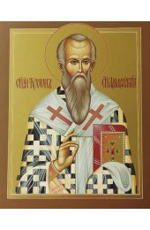 Икона Тихон Амафунтский писаная, арт ИР-1450