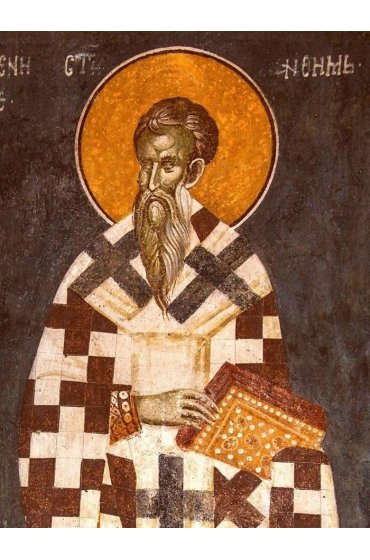 Икона Анфим Никомидийский писаная, арт ИР-1468