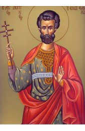 Икона Лонгин Сотник писаная, арт ИР-1478