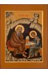 Икона Иоанн Богослов Апостол и Прохор Апостол писаная, арт ИР-0650