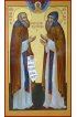 Икона Димитрий и Игнатий Вологодские писаная, арт ИР-1347