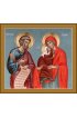 Икона Иоаким и Анна праведные писаная, арт ИР-1349