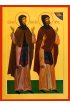 Икона Петр и Феврония Благоверные писаная, арт ИР-1353