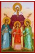 Икона Вера, Надежда, Любовь и мать их София писаная, арт ИР-1354