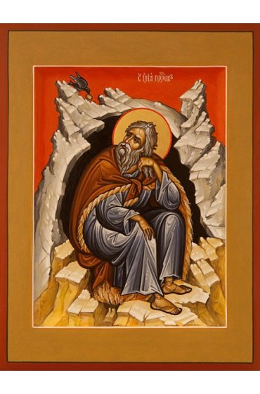 Икона Илия Пророк писаная, арт ИР-0621