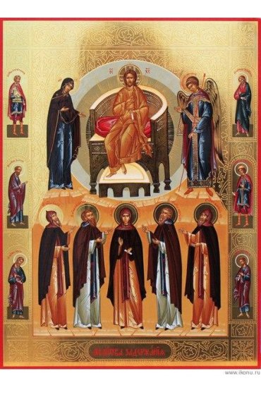 Икона Молитва Задержания писаная, арт ИР-1438