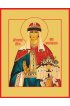 Икона Анна Новгородская Благоверная Княгиня писаная, арт ИР-0048