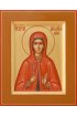 Икона Василисса Римская Мученица писаная, арт ИР-0051