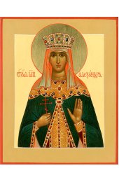 Икона Александра Романова писаная, арт ИР-0125
