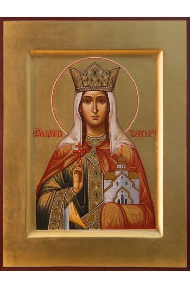 Икона Тамара Грузинская писаная, арт ИР-0224