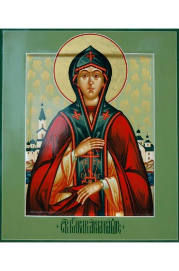 Икона Анна Кашинская писаная, арт ИР-0268