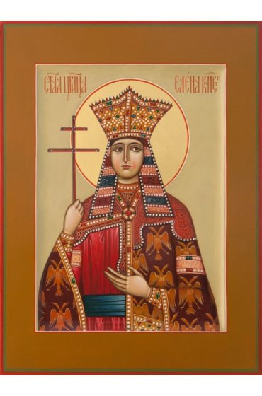Икона Елена Константинопольская писаная, арт ИР-0331